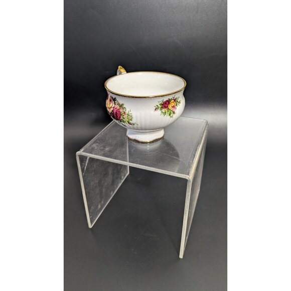 Elizabethan Bone China Tea Cup England Rose Floral Gold Trim Vintage Teacup - Picture 8 of 13